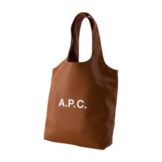  아페쎄 니논 스몰 토트백 PUAAT M61861 CAD BROWN - A.P.C.