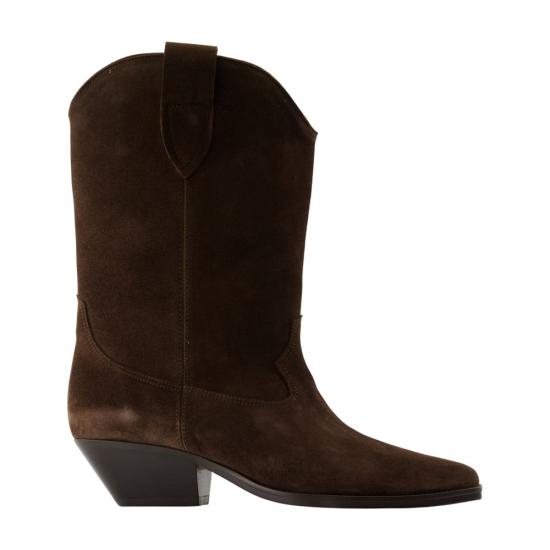 26FW 이자벨마랑 두에르토 레더 카우보이 부츠 BO0003FA A1A03S 50CL brown