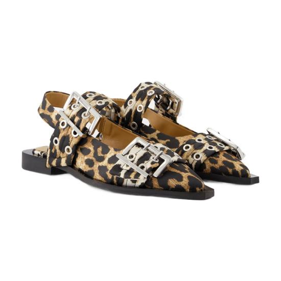 25FW 가니 플랫 슈즈 S2947 943 printed - GANNI