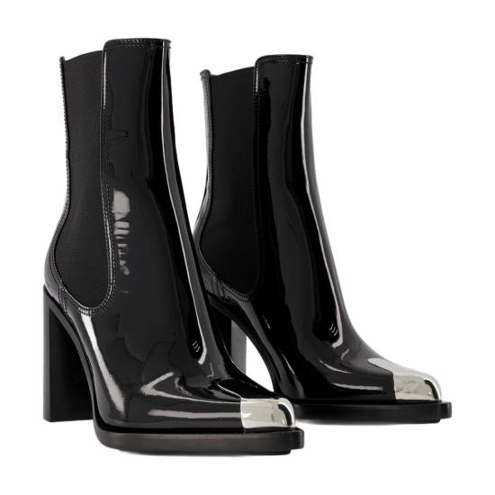  알렉산더 맥퀸 부츠 718857WIA3G1081 BLACK - ALEXANDER MCQUEEN