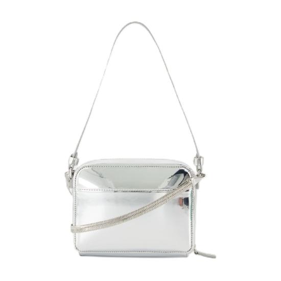  쿠레쥬 숄더백 424GSA146PU0017 9000 silver - COURREGES