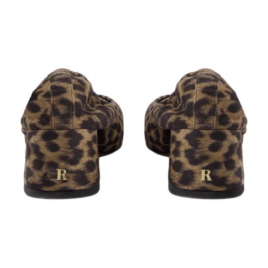 25FW 루즈 힐/펌프스 I07NICOISE10039 brown - ROUJE