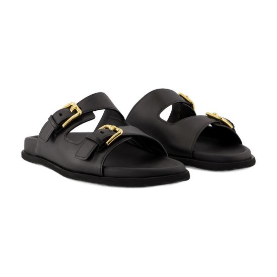  돌체앤가바나 플랫 슈즈 CQ0632AS738 80999 BLACK - DOLCE & GABBANA