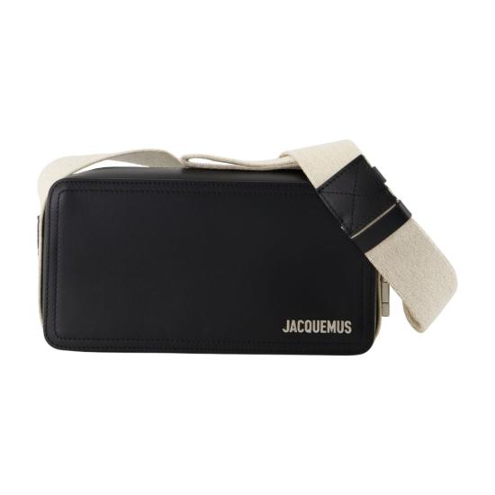 25FW 자크뮈스 크로스백 BAM00092AC17C01 990 black