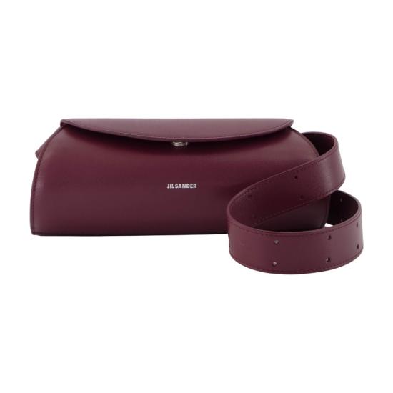 25FW 질샌더 크로스백 J08WD0008 P5355 505 burgundy