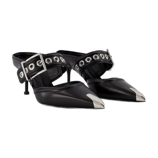  알렉산더 맥퀸 샌들 733179WHSWD1081 36 BLACK - ALEXANDER MCQUEEN