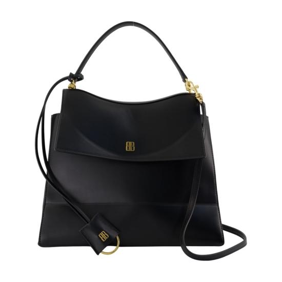 25SS 발렌시아가 나노 미디움 핸드백 829293 2ABTZ 1000 black