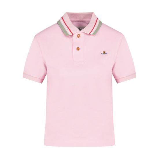 25FW 비비안웨스트우드 반팔 티셔츠 1H010003 J0009 G405 pink