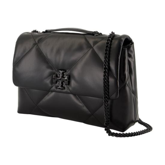26FW 토리버치 키라 퀼팅 레더 숄더 백 174882 002 black - TORY BURCH