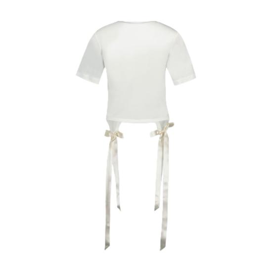 25FW 시몬로샤 반팔 티셔츠 5223 0571 white - SIMONE ROCHA
