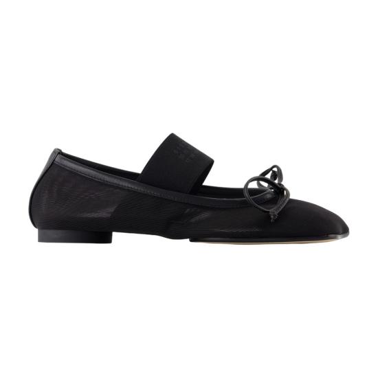 26FW MM6 메종마르지엘라 플랫 슈즈 S59WZ0101 P7138 T8013 black