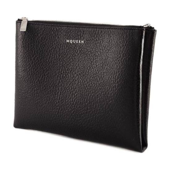 24FW 알렉산더 맥퀸 클러치/파우치 8044361T1BN1000 black - ALEXANDER MCQUEEN