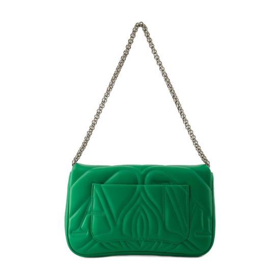  알렉산더 맥퀸 크로스백 7557031BLE23510 green - ALEXANDER MCQUEEN