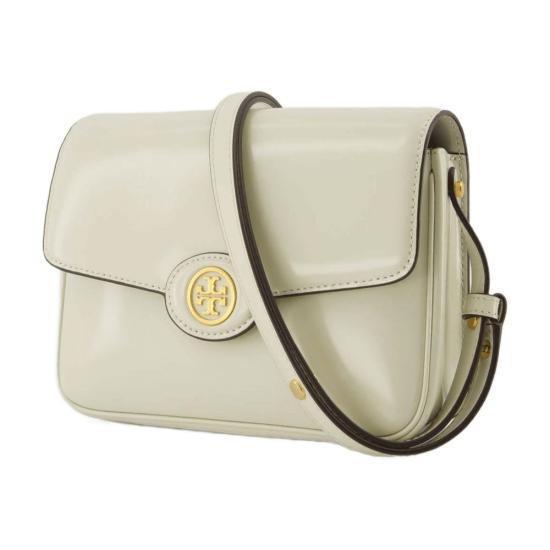 25SS 토리버치 로빈슨 스파졸라토 컨버터블 숄더백 143122 704 white - TORY BURCH