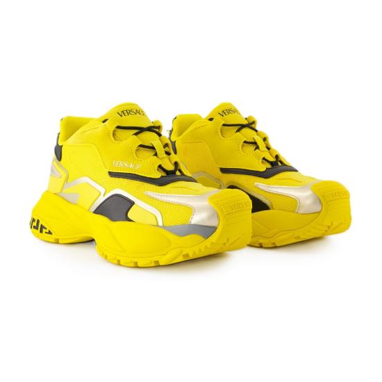 25SS 베르사체 스니커즈 1016306 1A14022 6Y43V yellow - VERSACE
