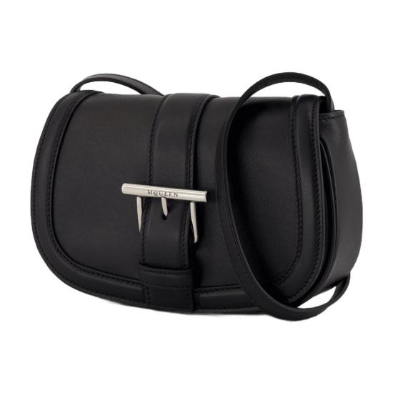  알렉산더 맥퀸 미니 T 바 사첼 크로스백 8271131MAAD1000 BLACK - ALEXANDER MCQUEEN
