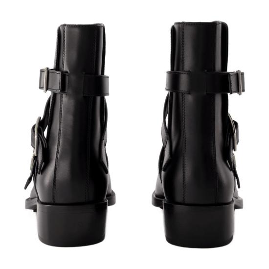  알렉산더 맥퀸 부츠 750381WIDY11081 black - ALEXANDER MCQUEEN