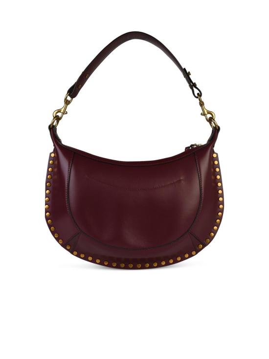 26FW 이자벨마랑 나오코 스터드 레더 백 PP0001FAA1C01M80BY DARK RED - ISABEL MARANT
