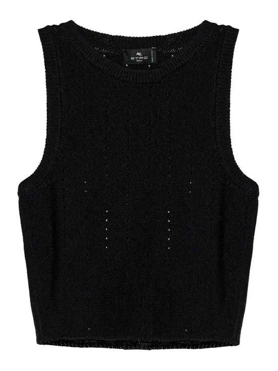  에트로 민소매 티셔츠 WRKE0290AU081N0000 Black