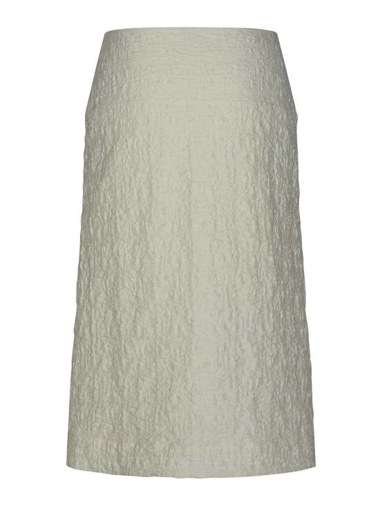  질샌더 미디 스커트 J02MA0174J20138102 White - JIL SANDER