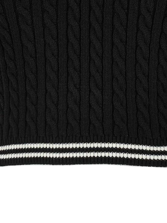 26SS 알레산드라리치 폴로 티셔츠 FABX4080K42640091 Black - ALESSANDRA RICH