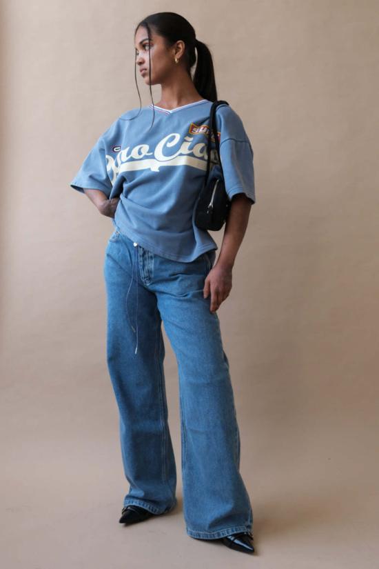  CIAO CIAO 반팔 티셔츠 Ciao Ciao Enzo 스포츠 저지 블루 - OTHER BRANDS