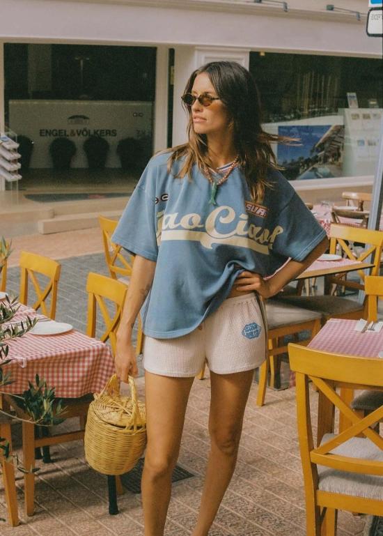  CIAO CIAO 반팔 티셔츠 Ciao Ciao Enzo 스포츠 저지 블루 - OTHER BRANDS