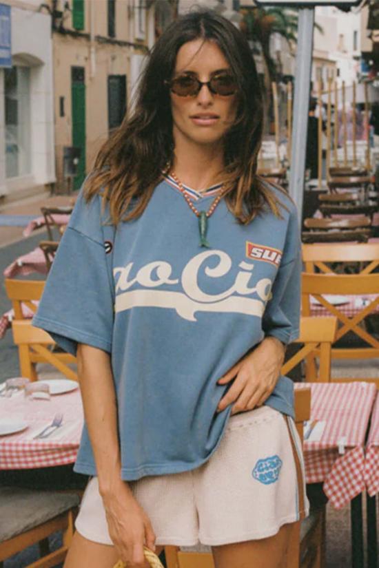  CIAO CIAO 반팔 티셔츠 Ciao Ciao Enzo 스포츠 저지 블루 - OTHER BRANDS