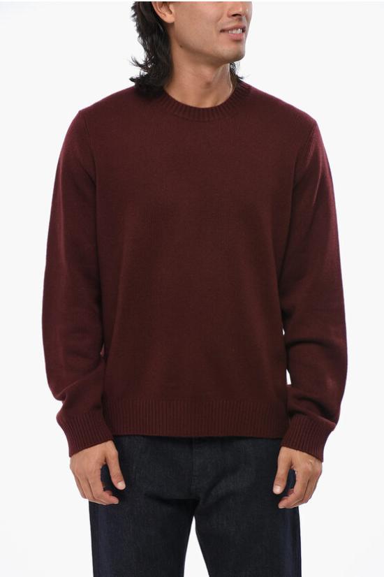  빈스 스웨터 MO5336445A619MAL Burgundy