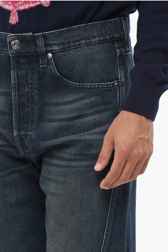  랑방 데님 팬츠 RM TR0051 D084 A24 23 Blue - LANVIN