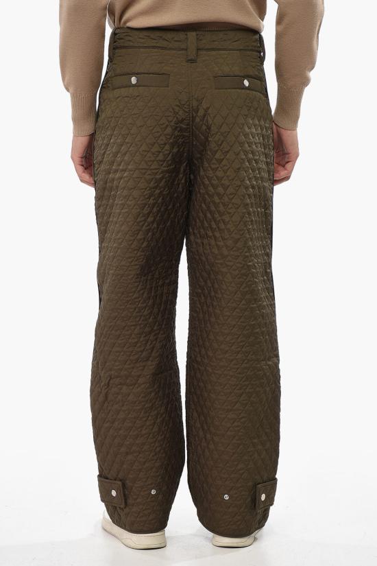  버버리 스트레이트 팬츠 8093048 C1173 Military Green - BURBERRY