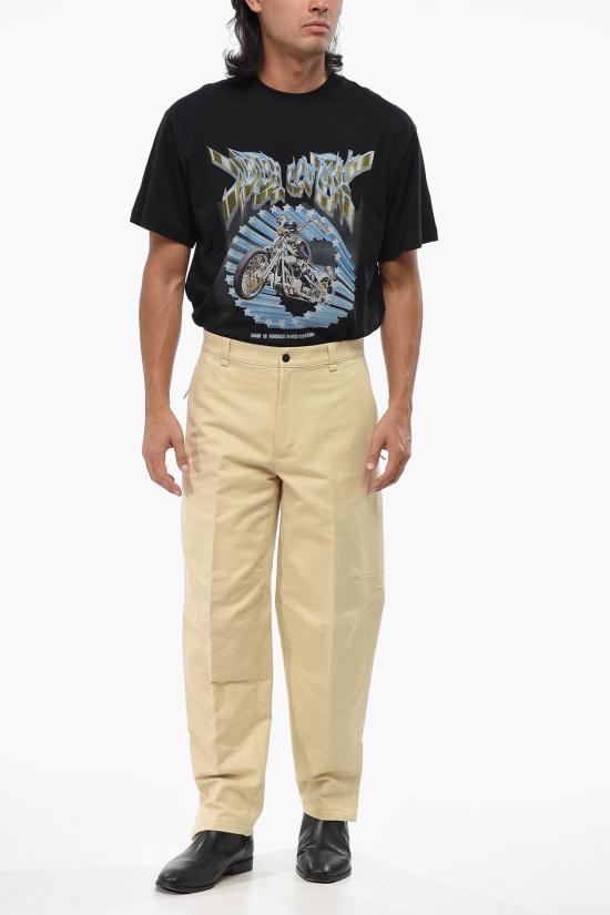  랑방 스트레이트 팬츠 RM TR0005 5965 A24 09 Beige - LANVIN