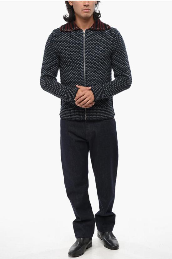  발렌티노 가라바니 가디건 5V3K300AAC1 ZDG Blue - VALENTINO GARAVANI