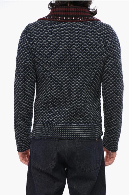  발렌티노 가라바니 가디건 5V3K300AAC1 ZDG Blue - VALENTINO GARAVANI