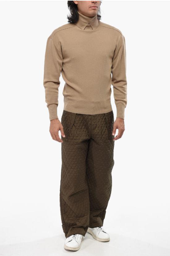  버버리 터틀넥 8092152 A3743 Brown - BURBERRY