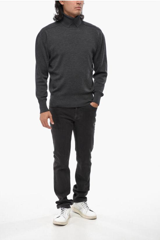  버버리 터틀넥 8092151 Gray - BURBERRY