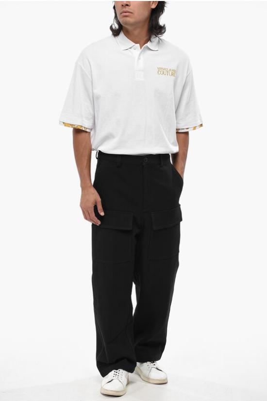  발렌티노 가라바니 카고 팬츠 5V0REB75AET 0NO Black - VALENTINO GARAVANI