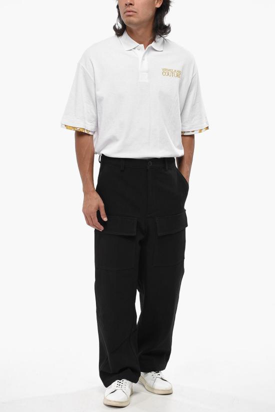  발렌티노 가라바니 카고 팬츠 5V0REB75AET 0NO Black - VALENTINO GARAVANI