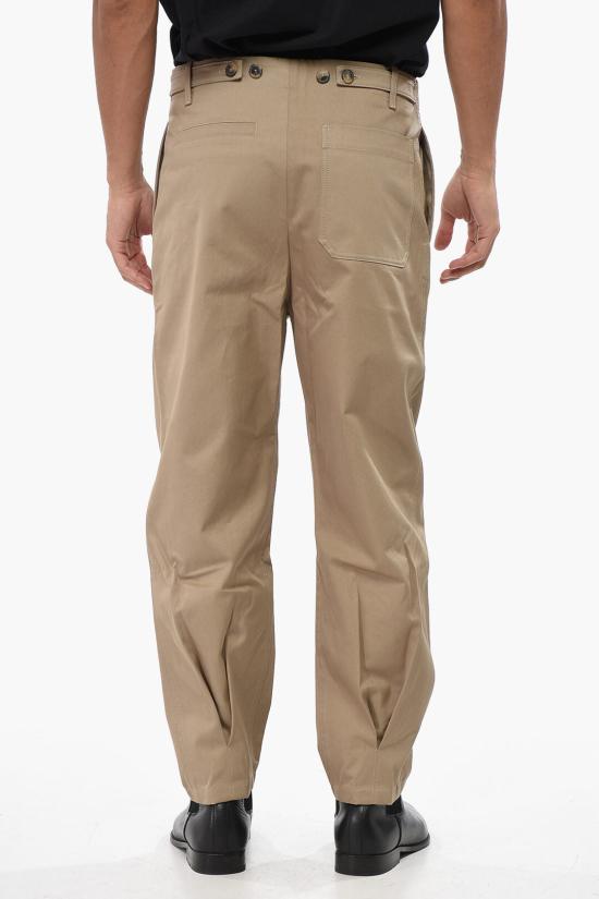  발렌티노 가라바니 스트레이트 팬츠 5V3RBL6548N 0BG Beige - VALENTINO GARAVANI