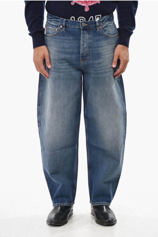  발렌티노 가라바니 데님 팬츠 5V0DE03YAEL558 Blue