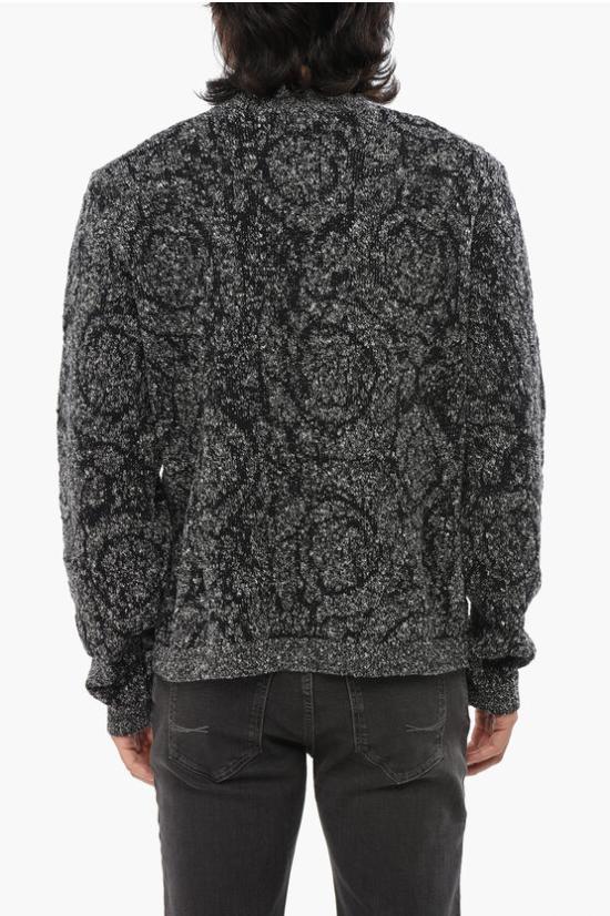  베르사체 스웨터 1016053 1A11189 1B000 Gray - VERSACE