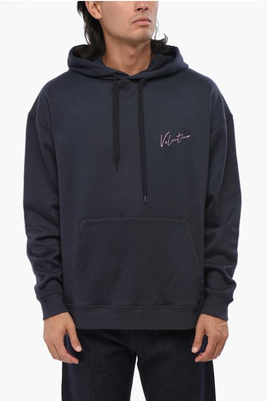  발렌티노 가라바니 후드 티셔츠 5V0MF25RAE4598 Blue