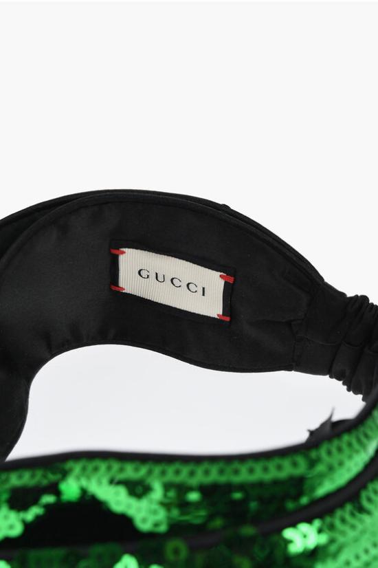  구찌 헤어 액세서리 471911 3G280 3700 Green - GUCCI