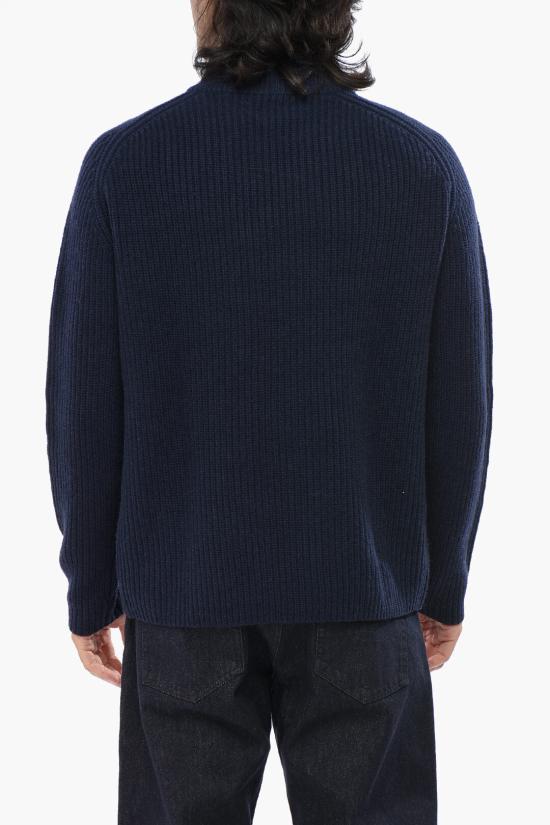  올리버 라투기 터틀넥 U60CWSCOSMOS Blue - OLIVER LATTUGHI