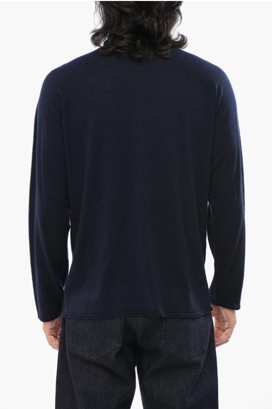  로베르토 콜리나 터틀넥 RA06003 RA0610 Blue - ROBERTO COLLINA