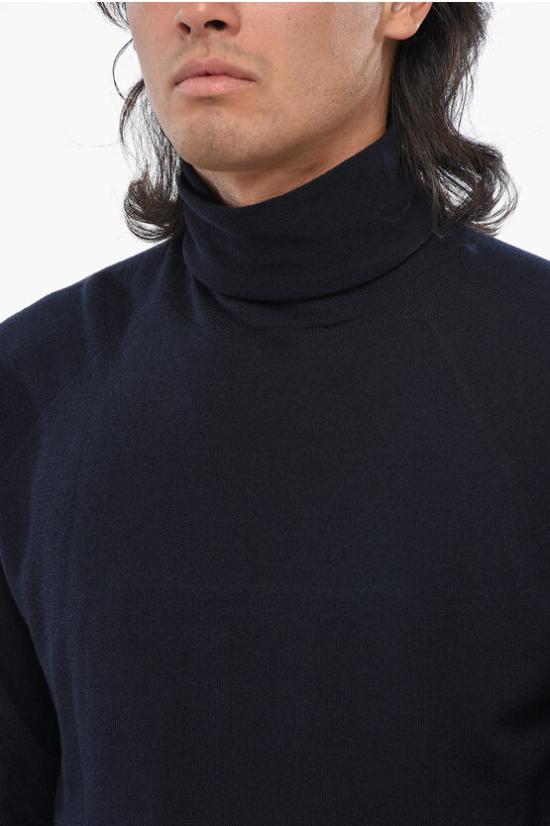  로베르토 콜리나 터틀넥 RA06003 RA0610 Blue - ROBERTO COLLINA