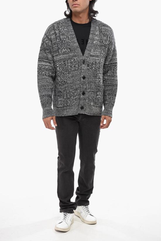  로베르토 콜리나 가디건 RA23110 RA2309 Nero Grigio - ROBERTO COLLINA