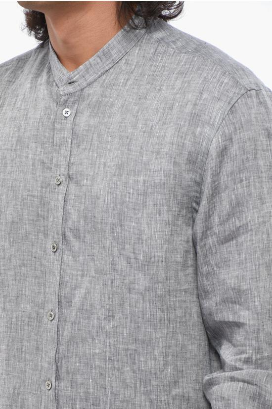  알마니 긴팔 셔츠 D41SMG D10F9 611 Gray - ARMANI