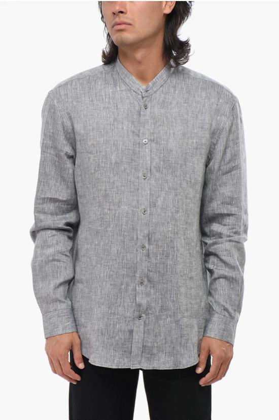  알마니 긴팔 셔츠 D41SMG D10F9 611 Gray