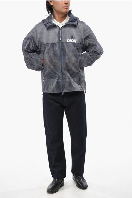  디올 자켓 483C425A6073 580 Blue - DIOR